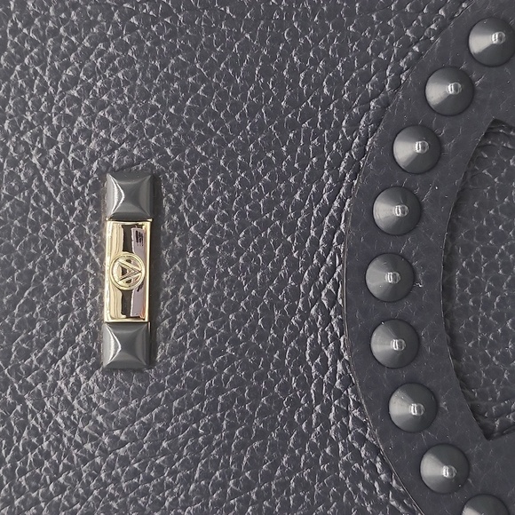 1392- Valentino By Mario Valentino Bag Genuine Italian Leather NWT - Picture 5 of 13